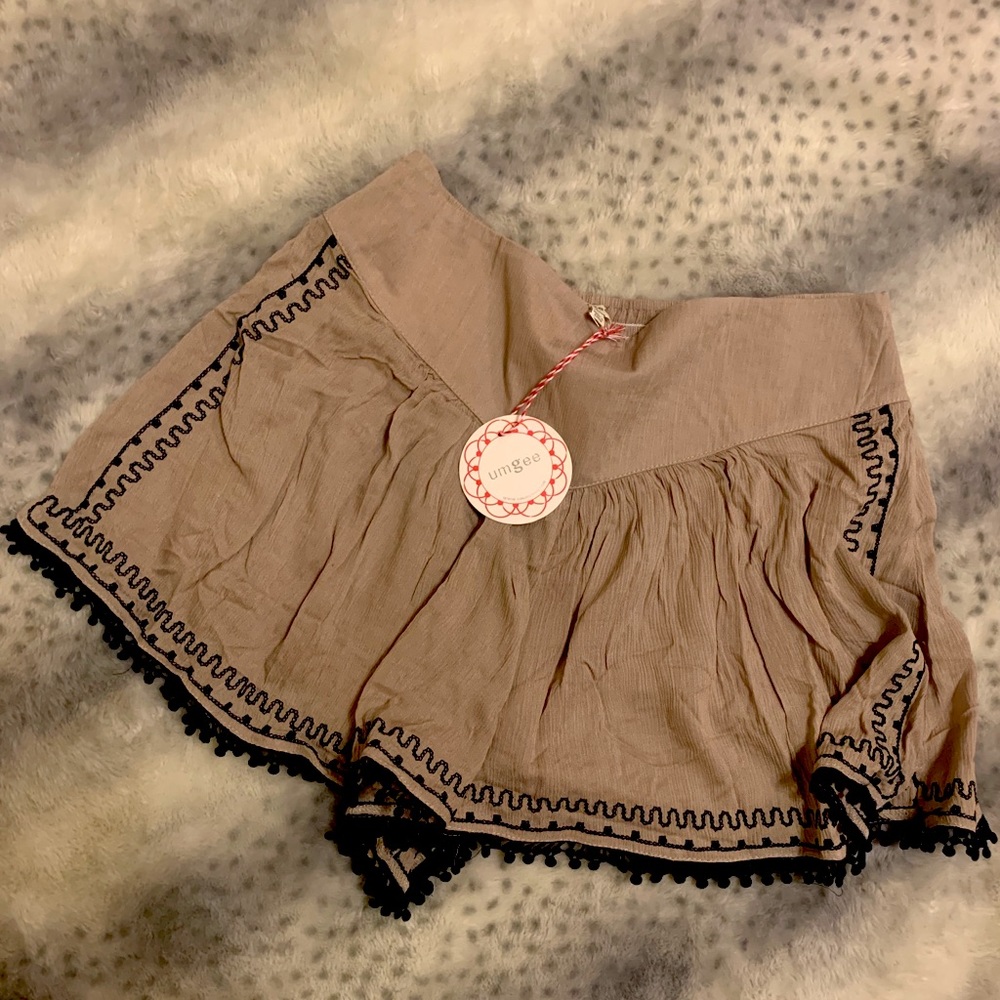 High waisted shorts